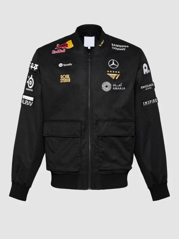 2025 T1 WORLDS UNIFORM JACKET Mサイズ 2025 T1 Worlds Uniform Jacket | T1 Worlds 2025 Jacket Black – All