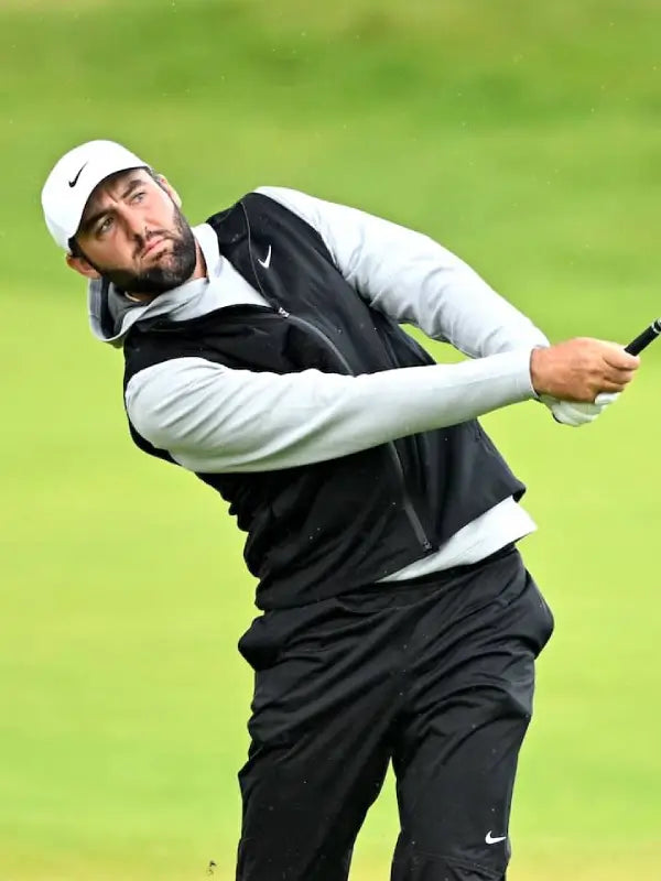 153rd Open Championship Scottie Scheffler Nike Golf Vest Black