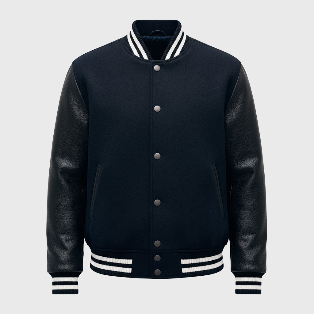 Centineo The Perfect Date Black Varsity Jacket