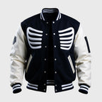 The Greatest Skeleton Stadium Varsity Jacket