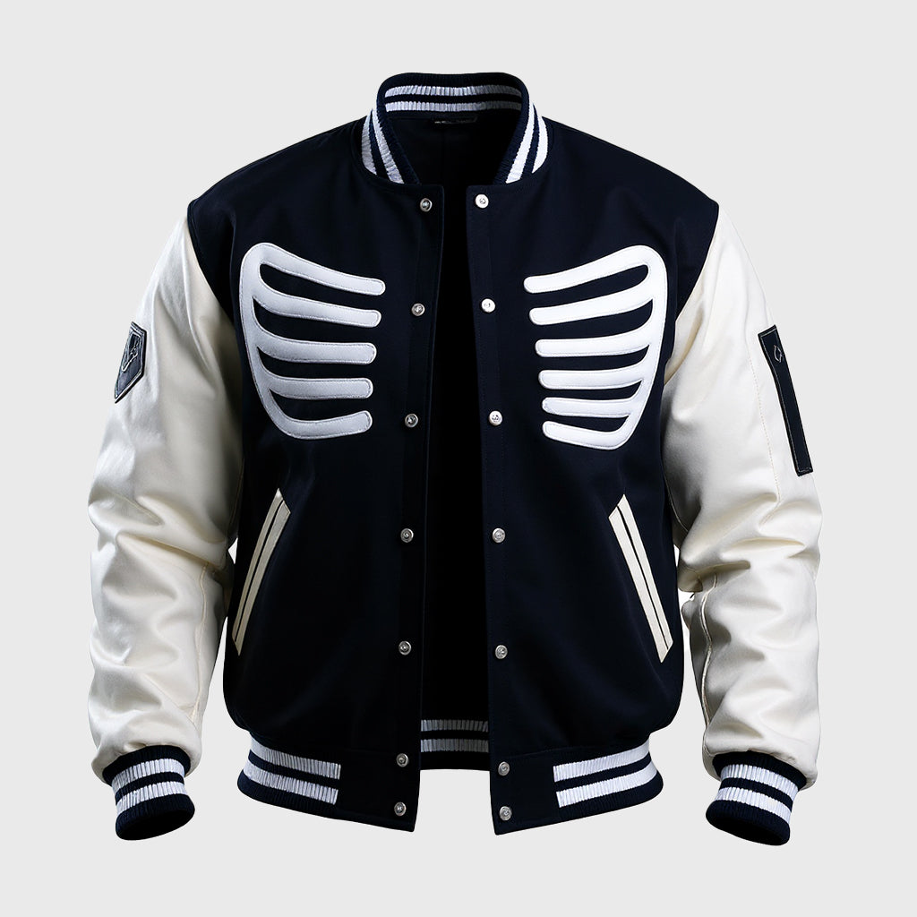The Greatest Skeleton Stadium Varsity Jacket