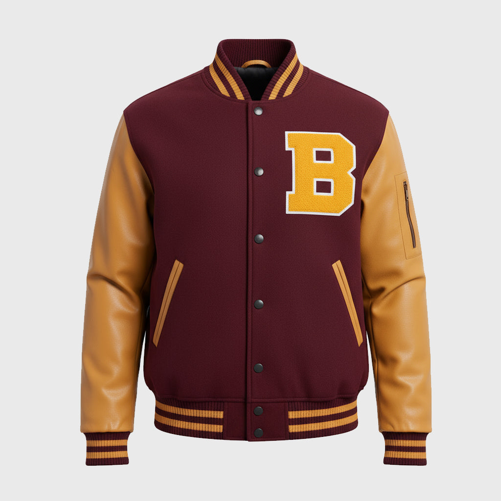 Durable Streetwear Vestido Varsity Jacket