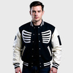 The Greatest Skeleton Stadium Varsity Jacket
