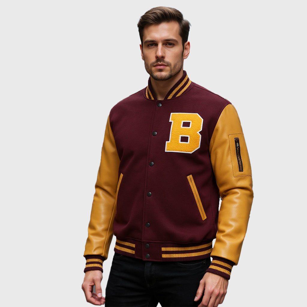 Durable Streetwear Vestido Varsity Jacket