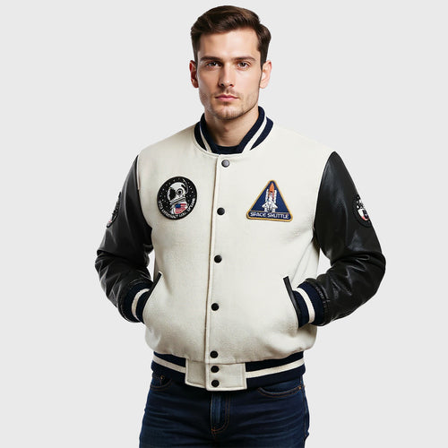 American Trend Air Force Nasa Varsity Jacket