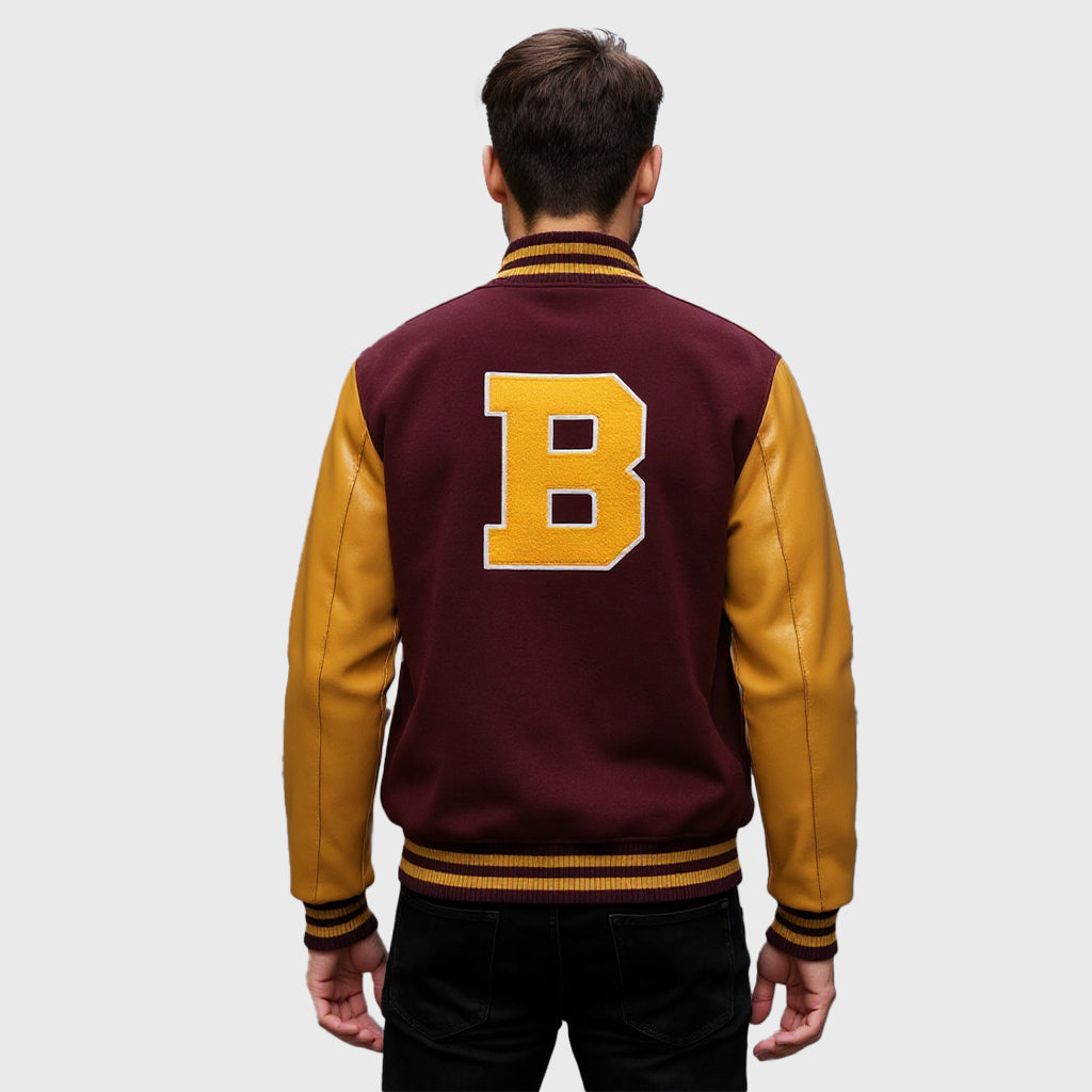 Durable Streetwear Vestido Varsity Jacket