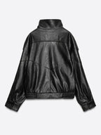 4391 872 800 Zara Black leather Jacket