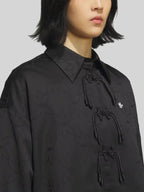 Adidas New Chinese Black Shirt Jacket Black