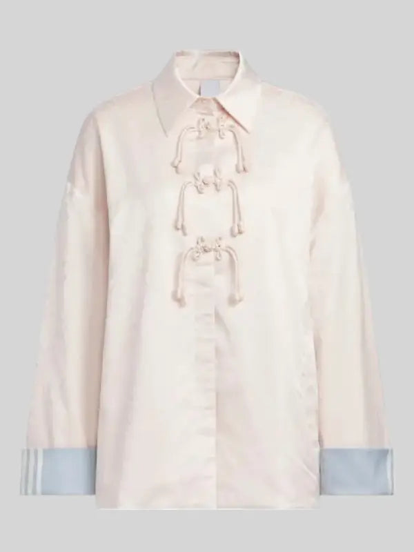 Adidas New Chinese White Shirt Jacket