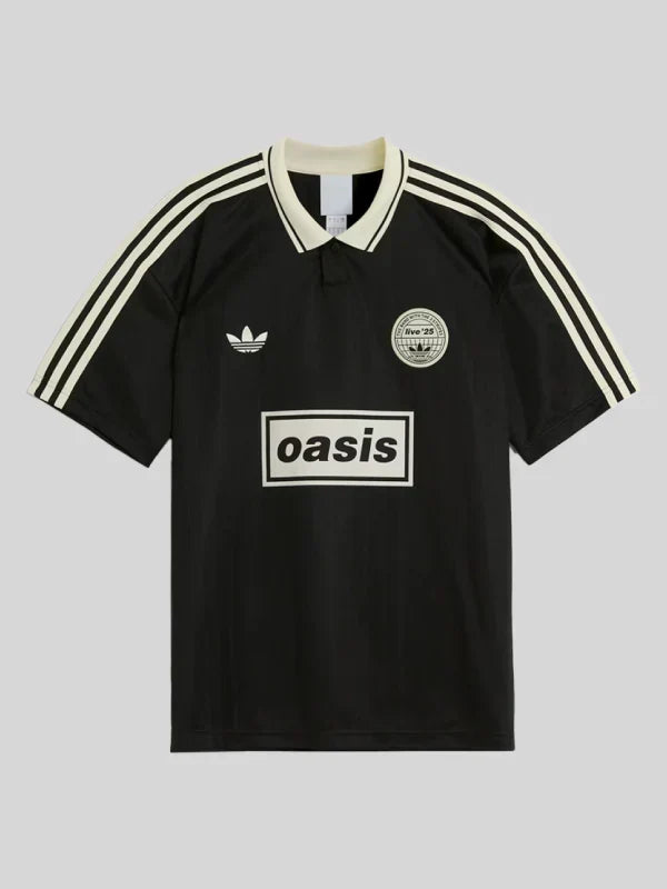 Adidas Originals x Oasis Tour Jacquard Jersey Black