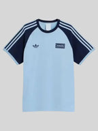 Adidas x Oasis Tour 3-Stripes T-Shirt Blue 