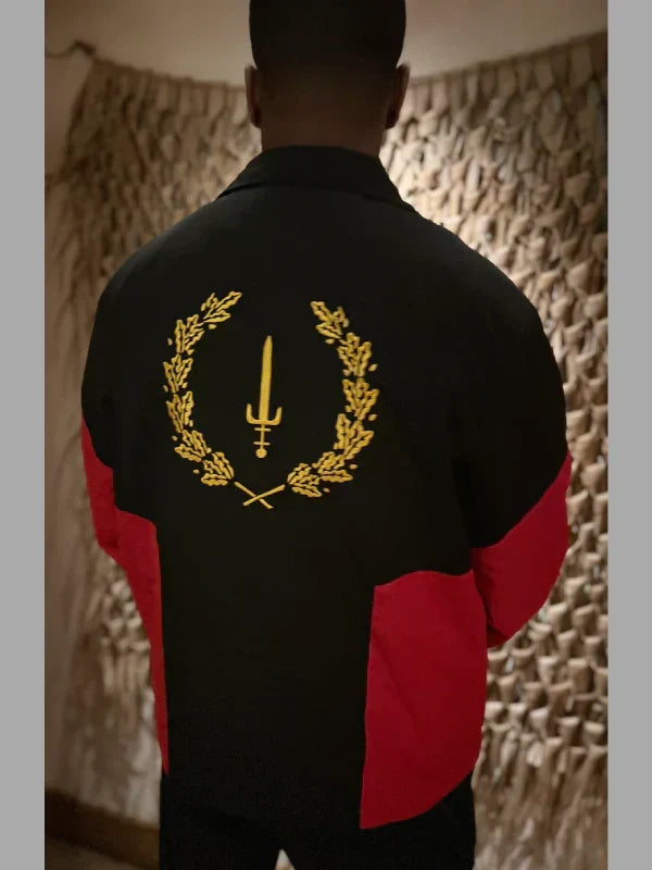 American_Heritage_Flag_Jacket_Black_and_Red