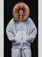 Balenciaga Cashmere Luxury Hoodie Grey