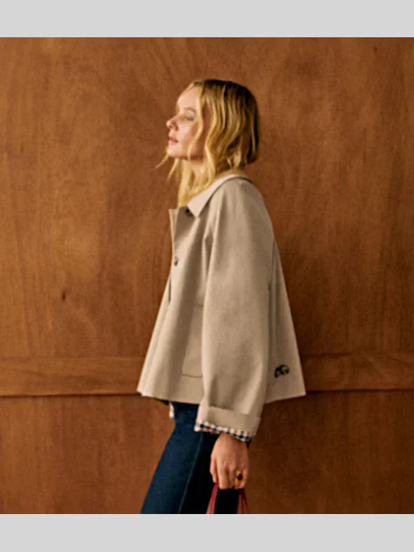 Bobby Beige Jacket Sezane
