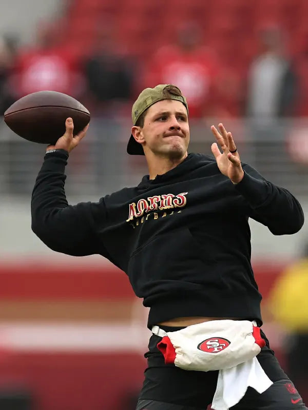 Brock Purdy 49ers Black Hoodie