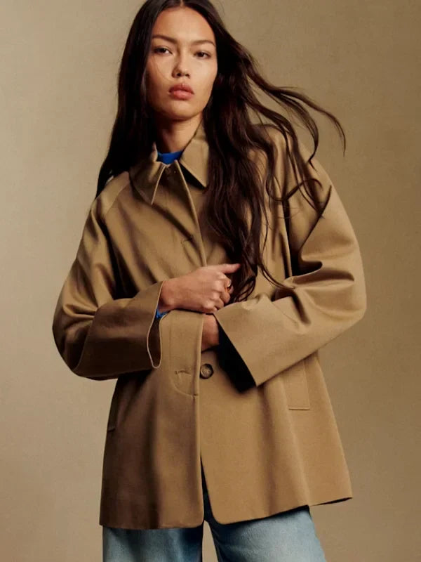 Brown Carter Jacket Sezane