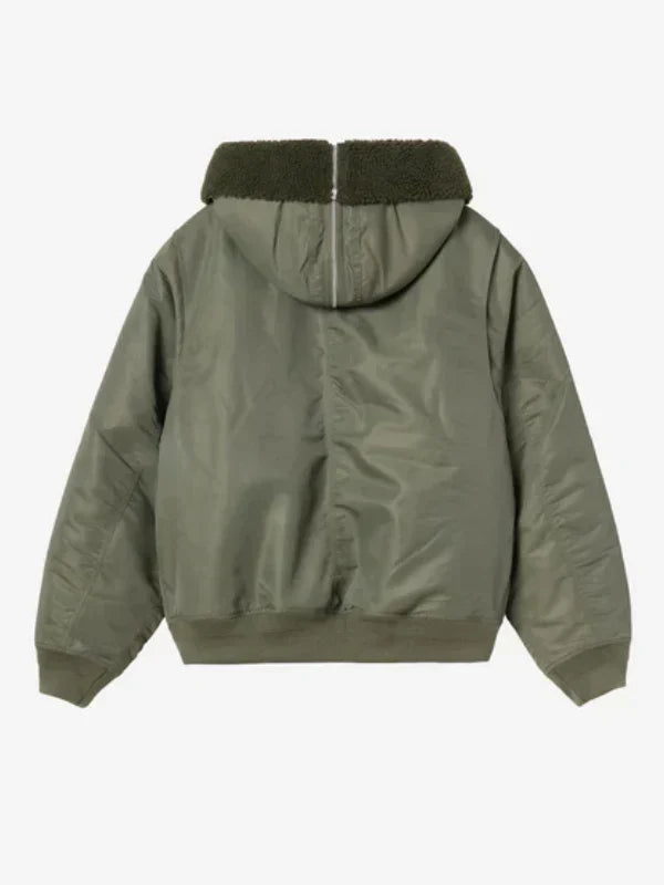 Carhartt Green Oltera Bomber Jacket