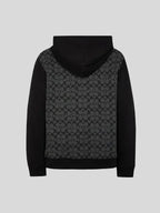 Coach Signature Men Full Zip Hoodie Charcoal Gray