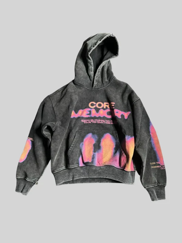 Core Memory Dowen Hoodie Black