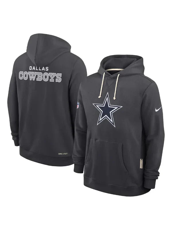 Dallas Cowboys Nike 2025 Sideline Hoodie Black