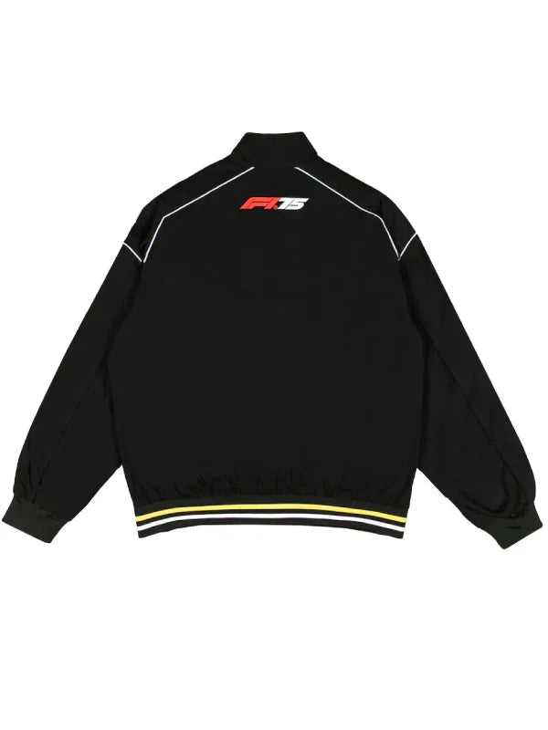 F1 x Snoopy Peanuts Pit Crew Joe Cool Racing Jacket Black