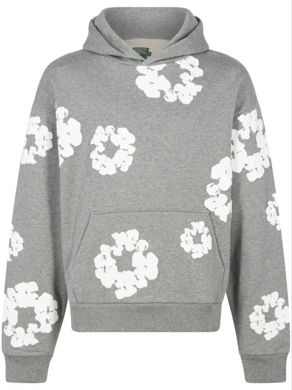 Grey Denim Tears Hoodie