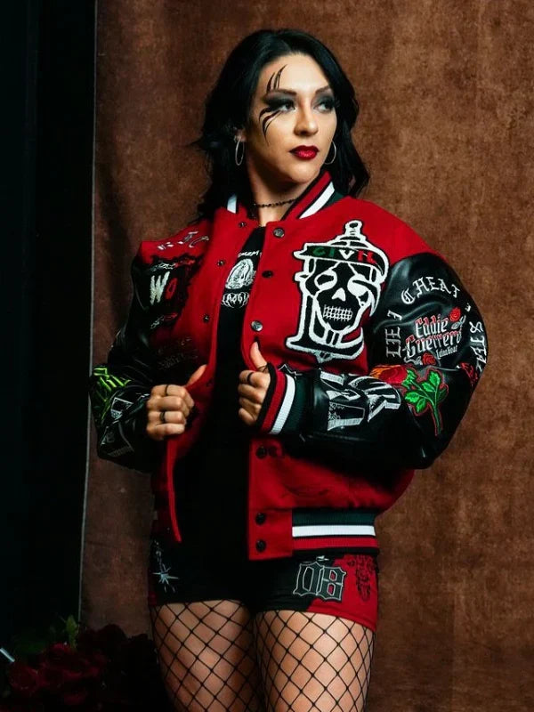 LWO WWE Jacket Red_Black