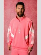 Lionel Messi Adidas Inter Miami Pink Sweatshirt