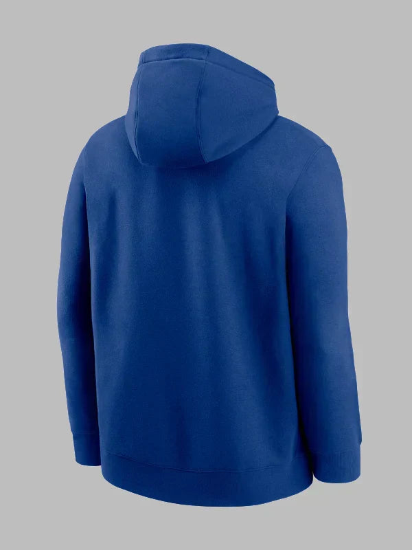 Los Angeles Dodgers 2025 MLB World Tour Tokyo Series Local Logo Club Mens Nike MLB Pullover Hoodie Blue