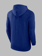 Los Angeles Dodgers Authentic Collection Men_s Nike Dri-FIT MLB Pullover Hoodie Blue