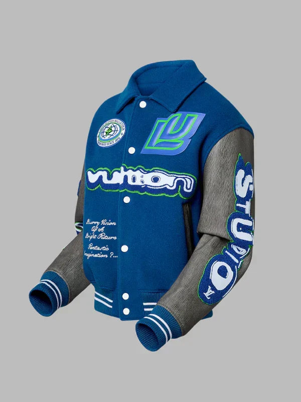 Louis Vuitton Embroidered Varsity Jacket