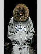 Luxury Balenciaga Hoodie Grey