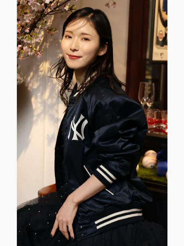 MLB Tokyo Series Polo Ralph Lauren Yankees Jacket Black