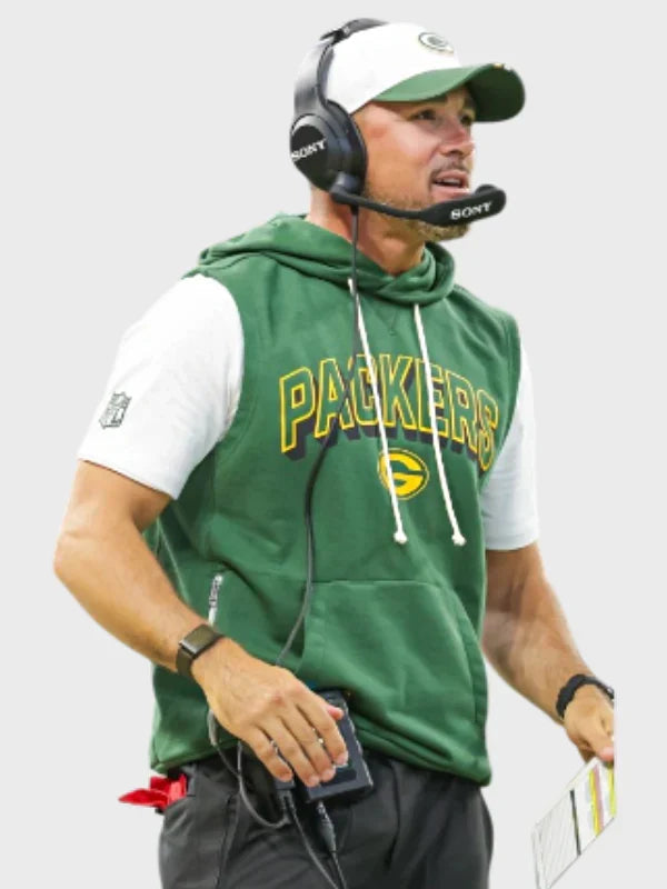 Matt_LaFleur_Green_Bay_Packers_Sleeveless_Hoodie