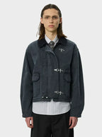 Mfpen Clasp Jacket Washed Black