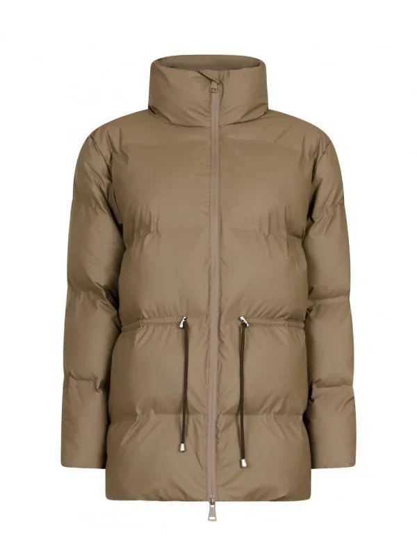 Neo Noir Mayra C Puffer Jacket Brown