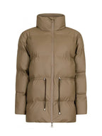 Neo Noir Mayra C Puffer Jacket Brown