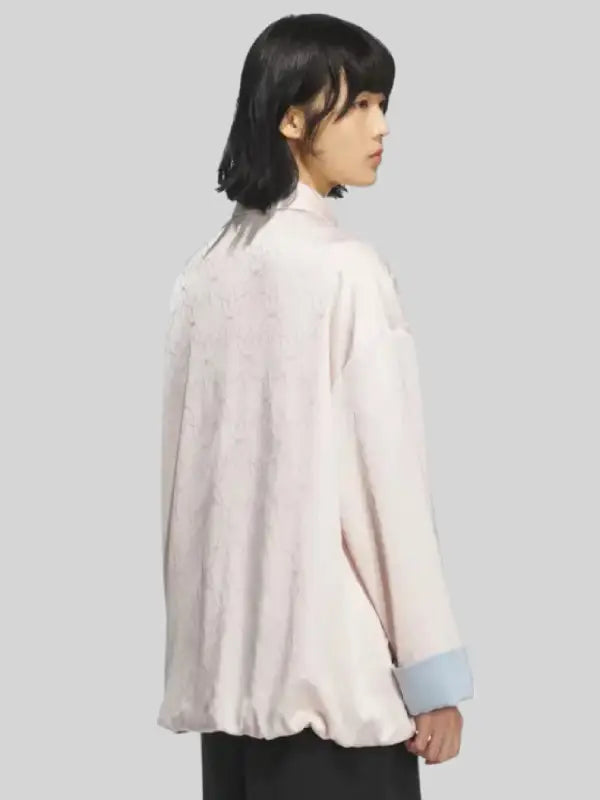 New Chinese Adidas Shirt Jacket White