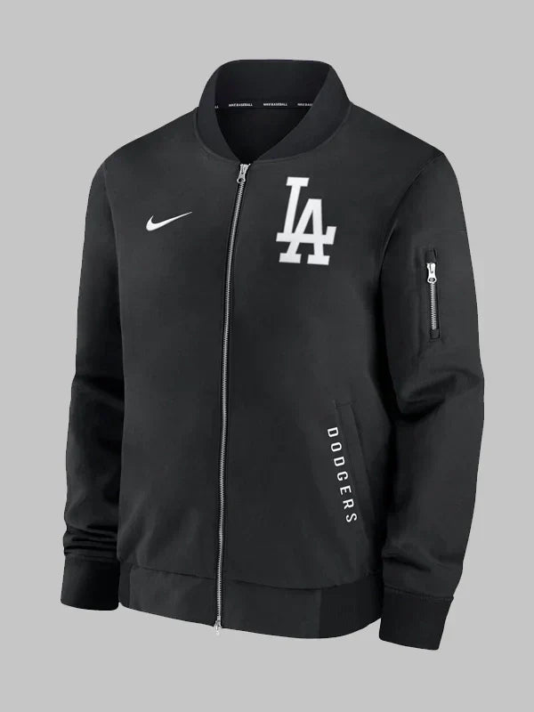 Nike_Black_Dodgers_Dugout_Jacket