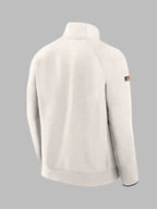 Nike Dodgers Tech Fleece Half-Zip Jacket Cream White