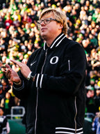 Nike Oregon Ducks Black Bomber Jacket