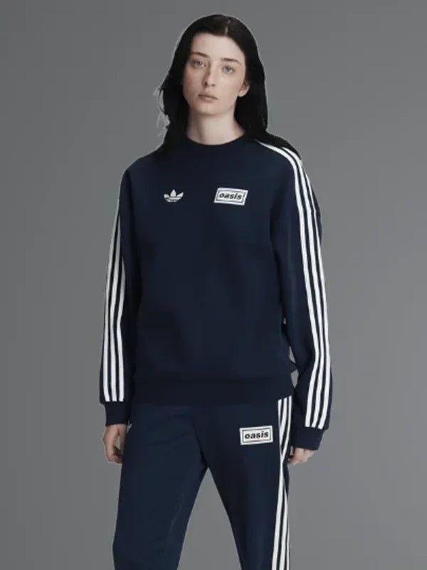 Oasis Adidas Blue Sweatshirt