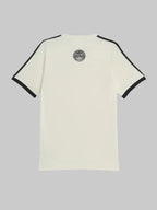Oasis x Adidas 3-Stripes T-Shirt Cream