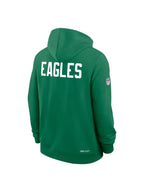 Philadelphia Eagles Nike Kelly Green Sideline Hoodie