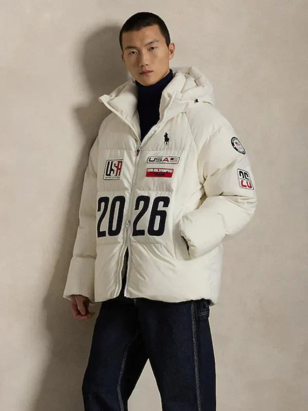 2026 Winter Olympics Polo Ralph Lauren Team USA Flagbearer Jacket