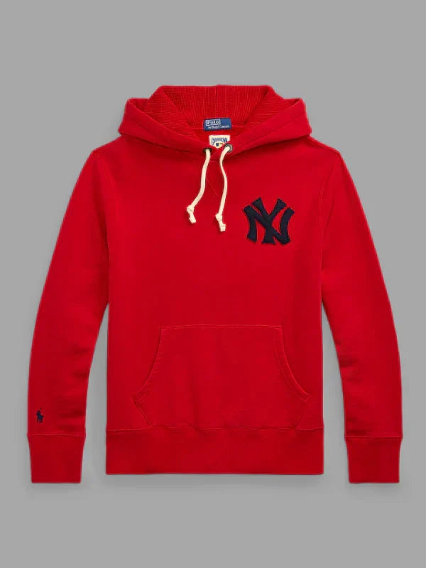 Polo Ralph Lauren Yankees Hoodie Red