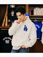 Ralph Lauren Polo Dodgers Hoodie White