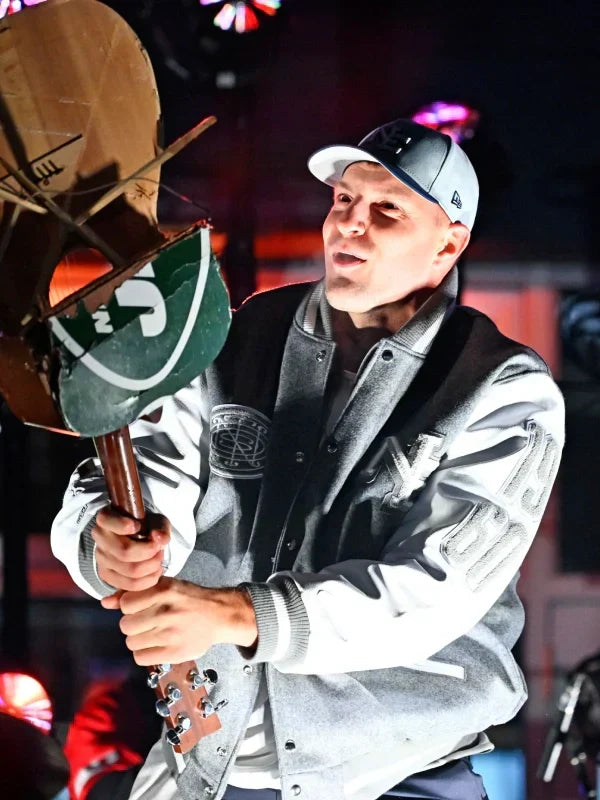 Rob Gronkowski Patriots Nike Rivalries Varsity Jacket