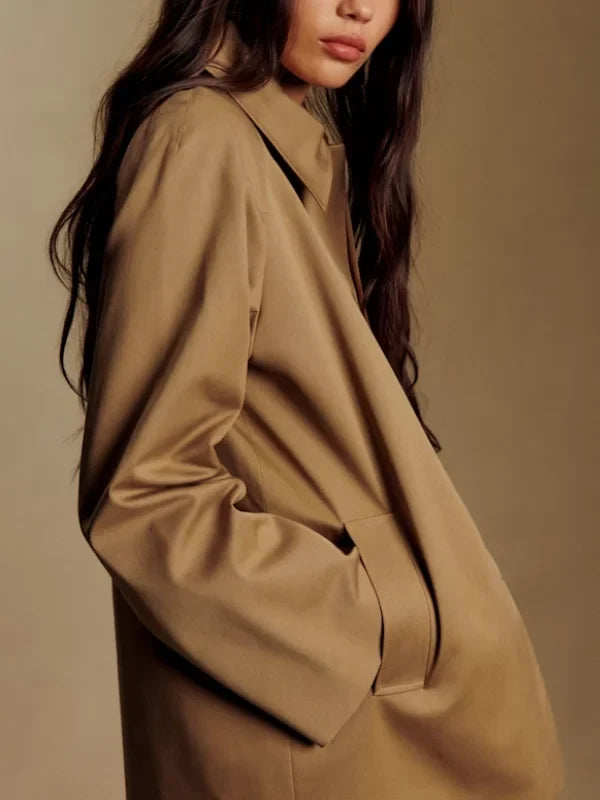 Sezane Brown Carter Jacket