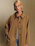 Sezane Carter Jacket Brown